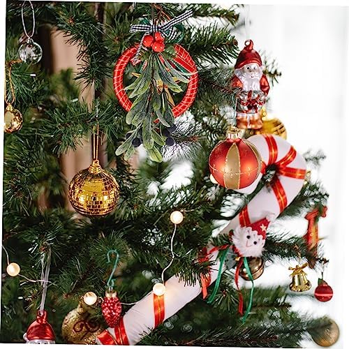 Artificial Christmas Branch with Berries Teardrop Swag Decor