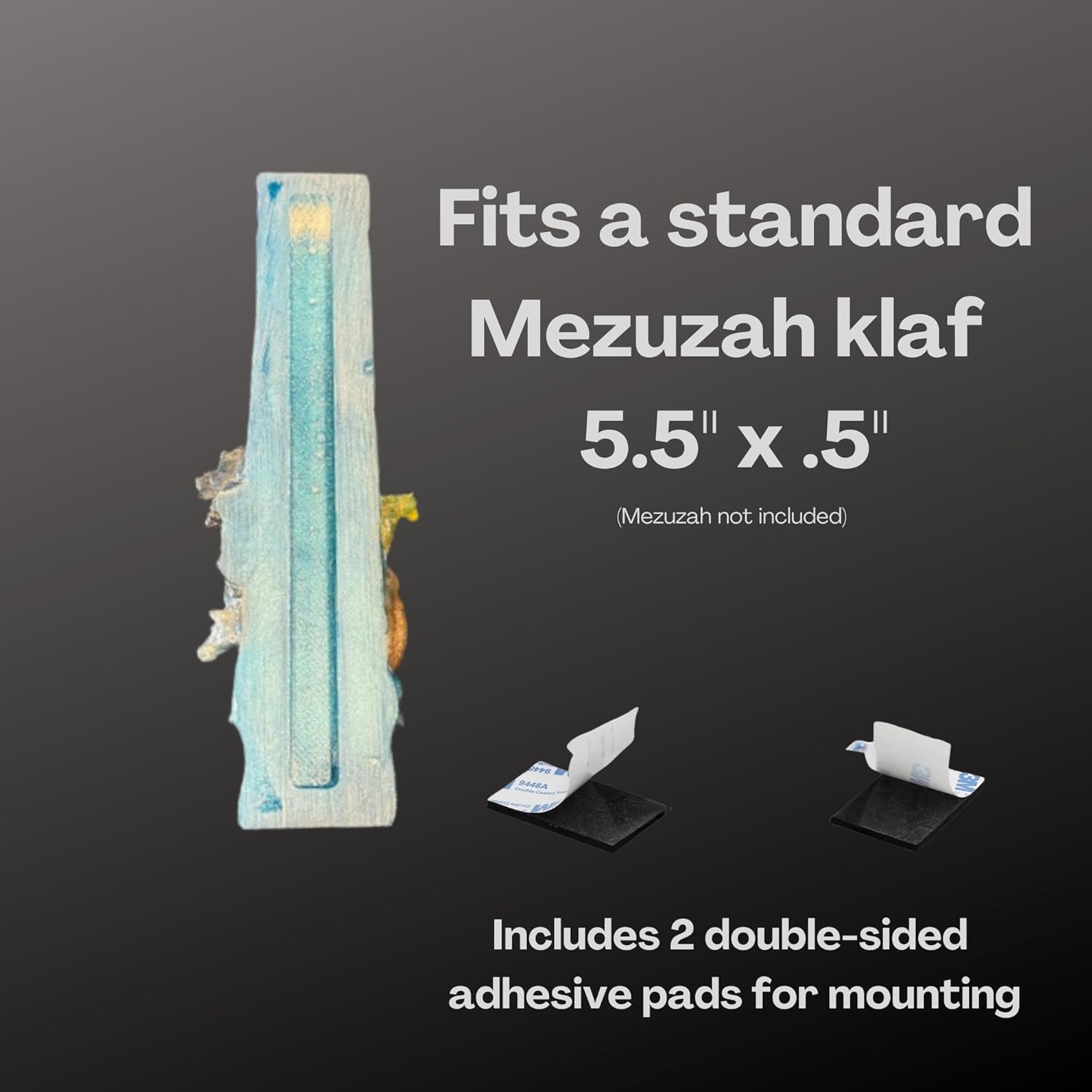 Wizard Themed Handmade Mezuzah Case for Kids