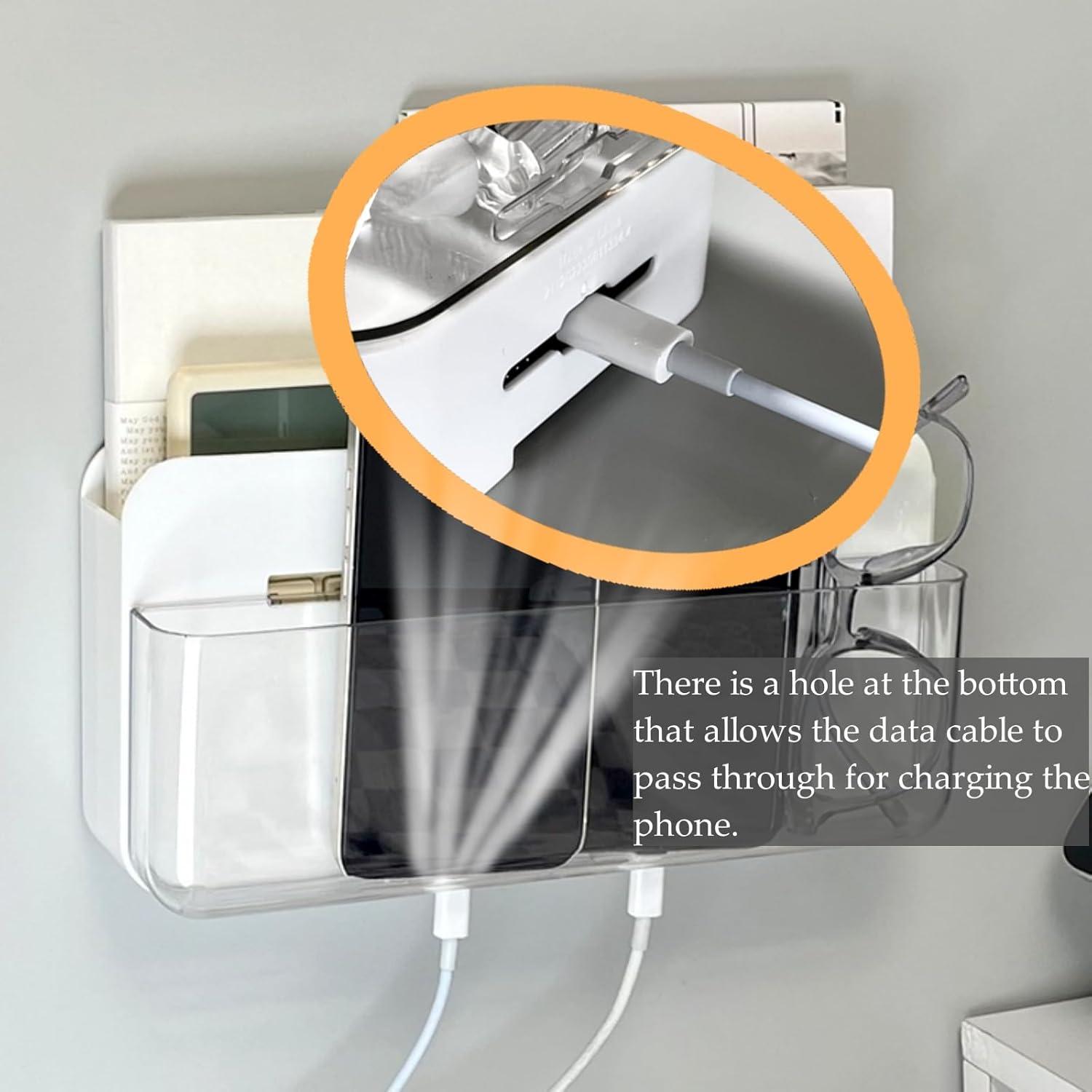 Zdesign Floating Wall Shelf Organizer for Bedrooms Dorms