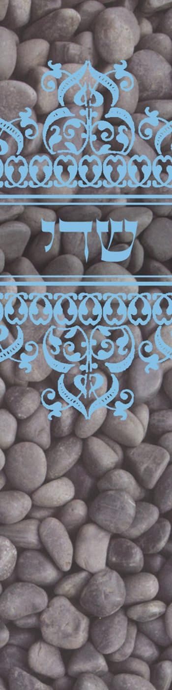River Stones Mezuzah Case by Caspi Cards Art