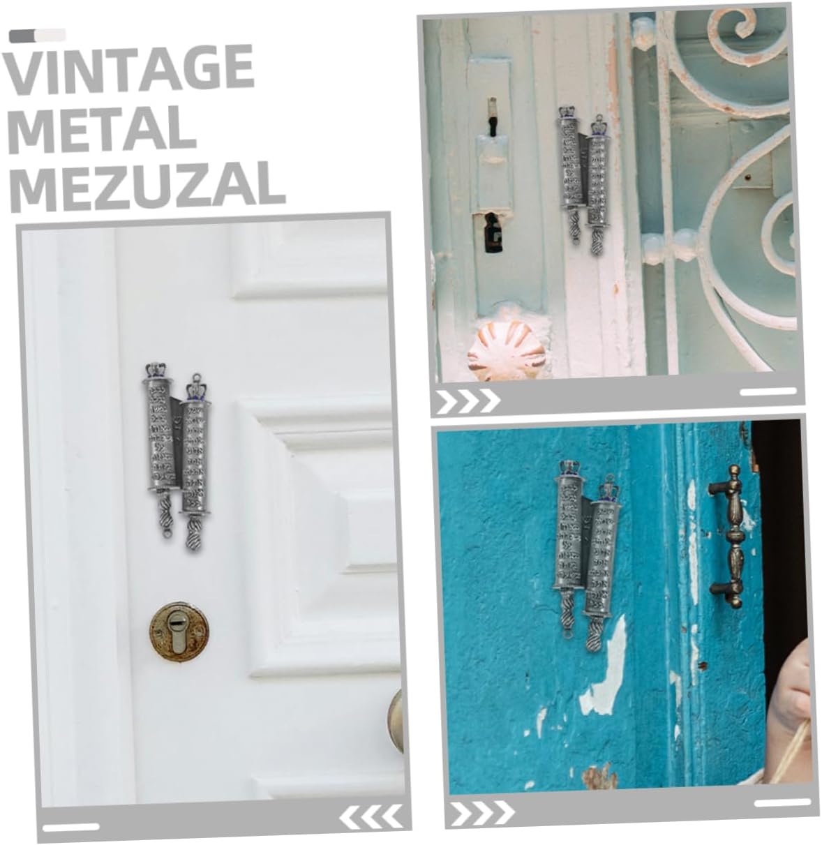VINTORKY Jewish Home Decor Mezuzah Scroll for Doorway