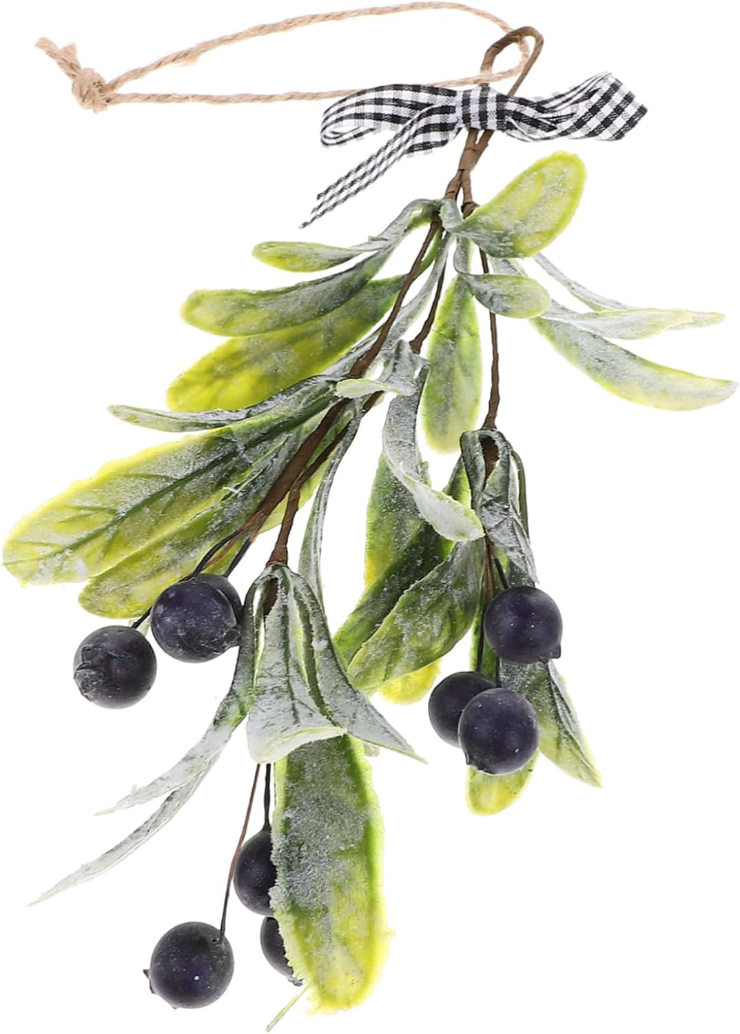 Artificial Christmas Branch with Berries Teardrop Swag Decor