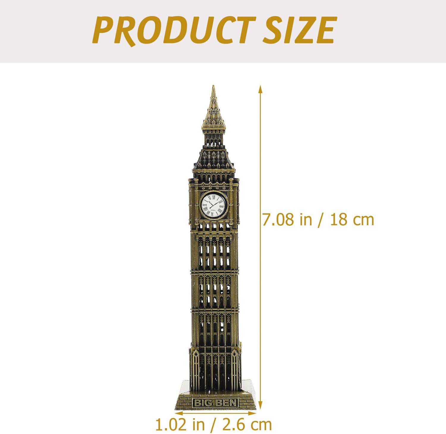 Zerodeko Big Ben Statue for Home Decoration