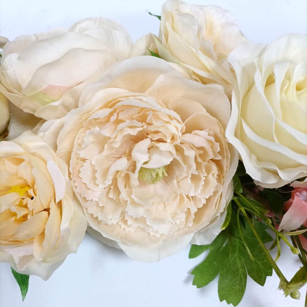 OrgMemory Artificial Floral Swag 20 Bent Length
