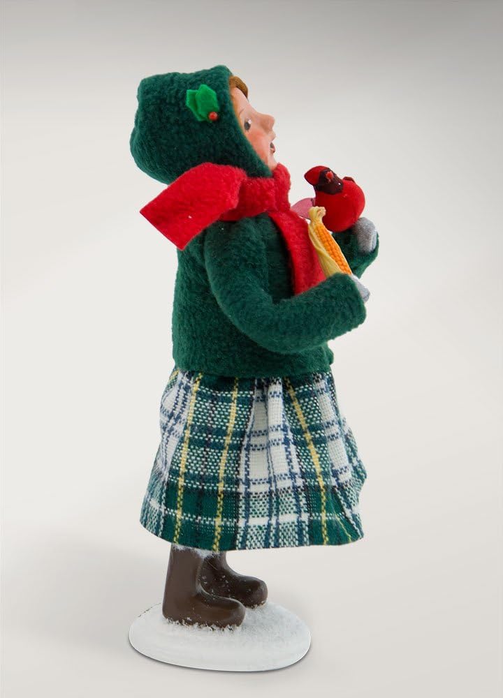 Byers Choice Family with Cardinals Figurine 111G