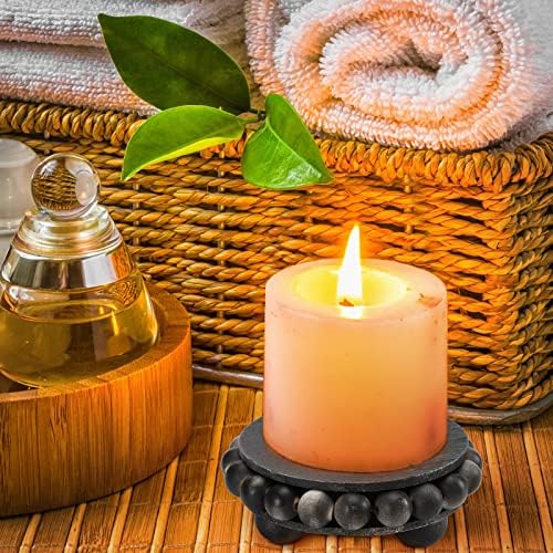 Yookeer 2 Pcs Round Wooden Risers for Display