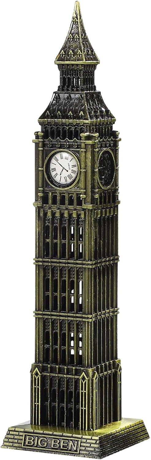 NOLITOY London Big Statue Decorative Metal Building Model Figurine