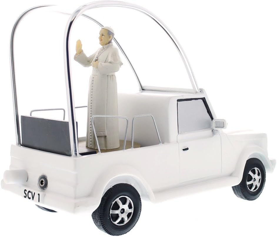 Roman Musical Popemobile with Rotating Pope