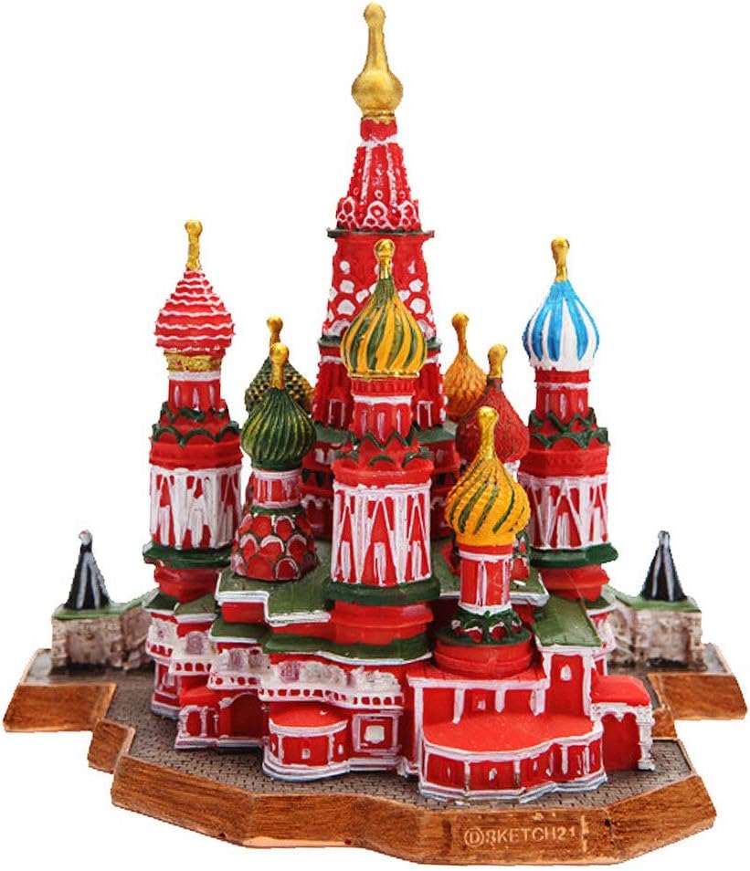 Saint Basils Cathedral Resin Statue Home Decor Collectible