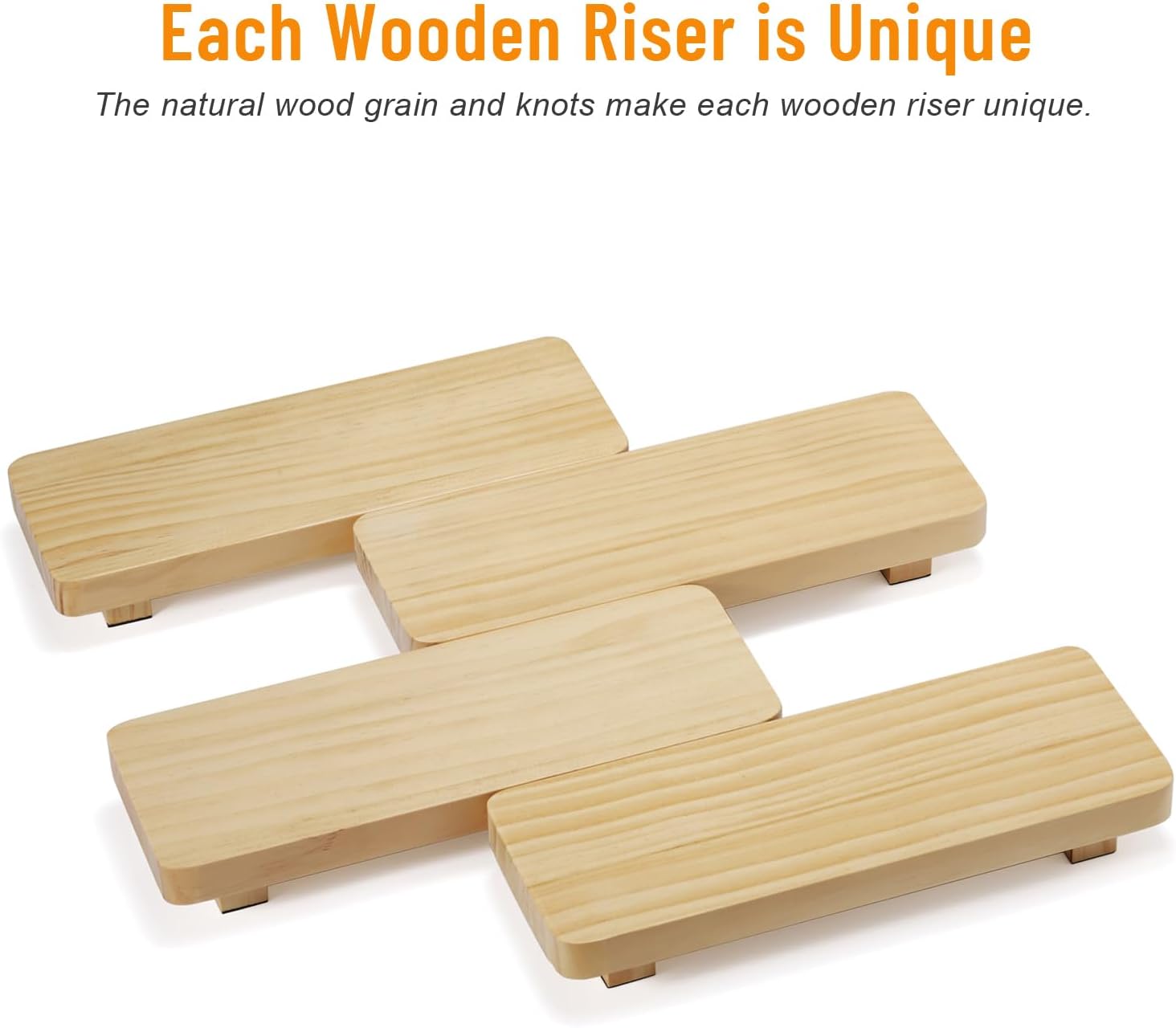 Wooden Display Riser for Home Decor