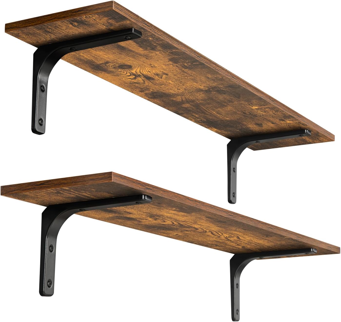 Dinzi Lvj 315 Inch Wall Mounted Shelves Set of 2
