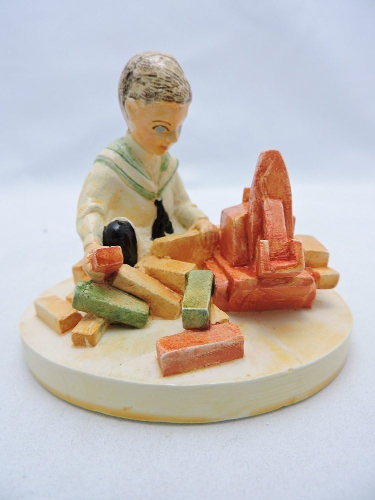 Sebastian Miniatures Figurine 6269 Building Days Boy