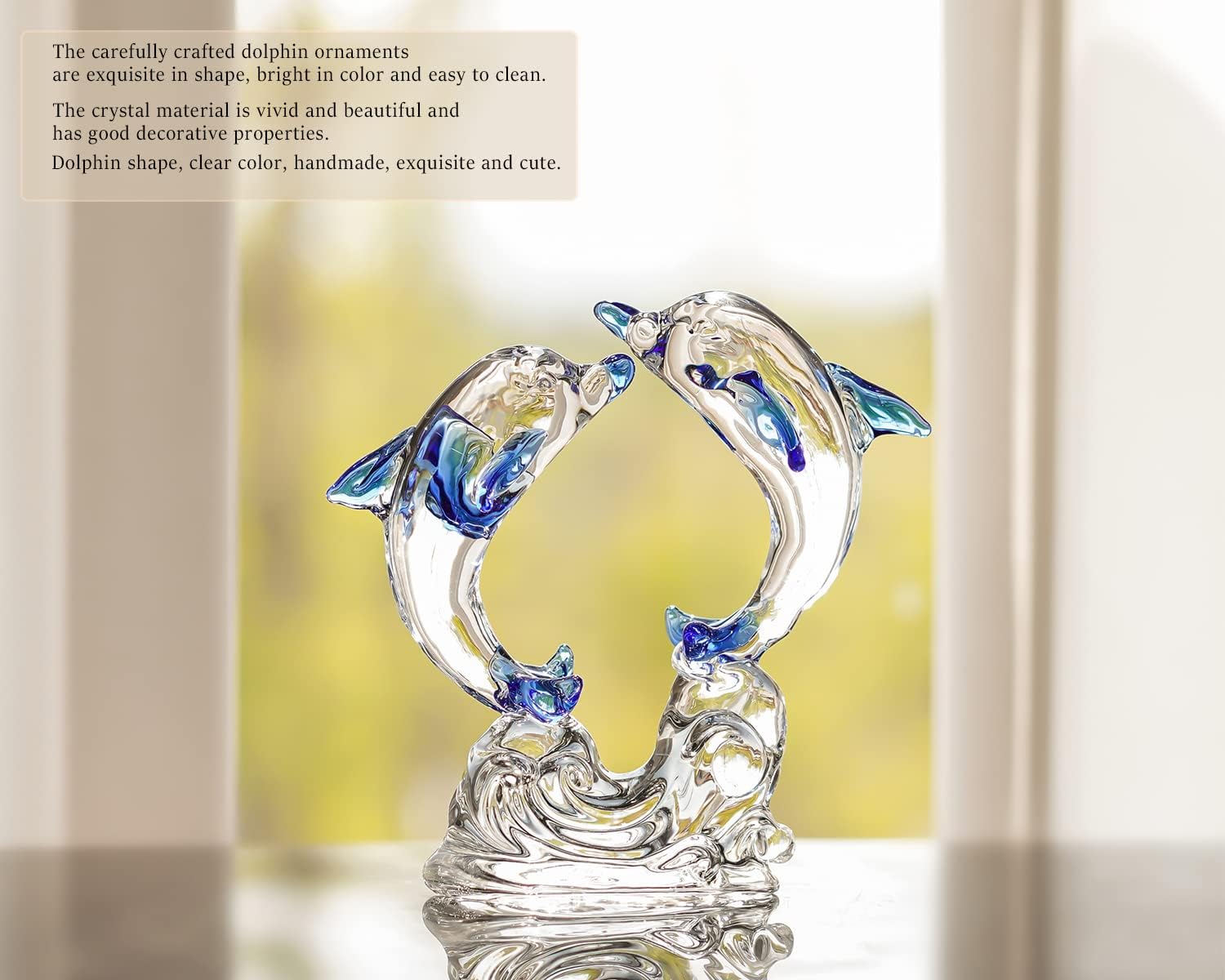 HD Pink Crystal Butterfly with Crystal Ball Base Figurine