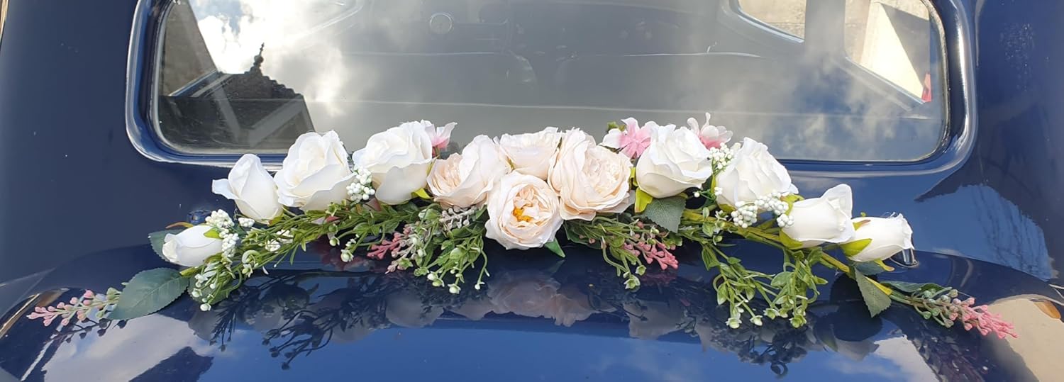 OrgMemory Artificial Floral Swag 20 Bent Length