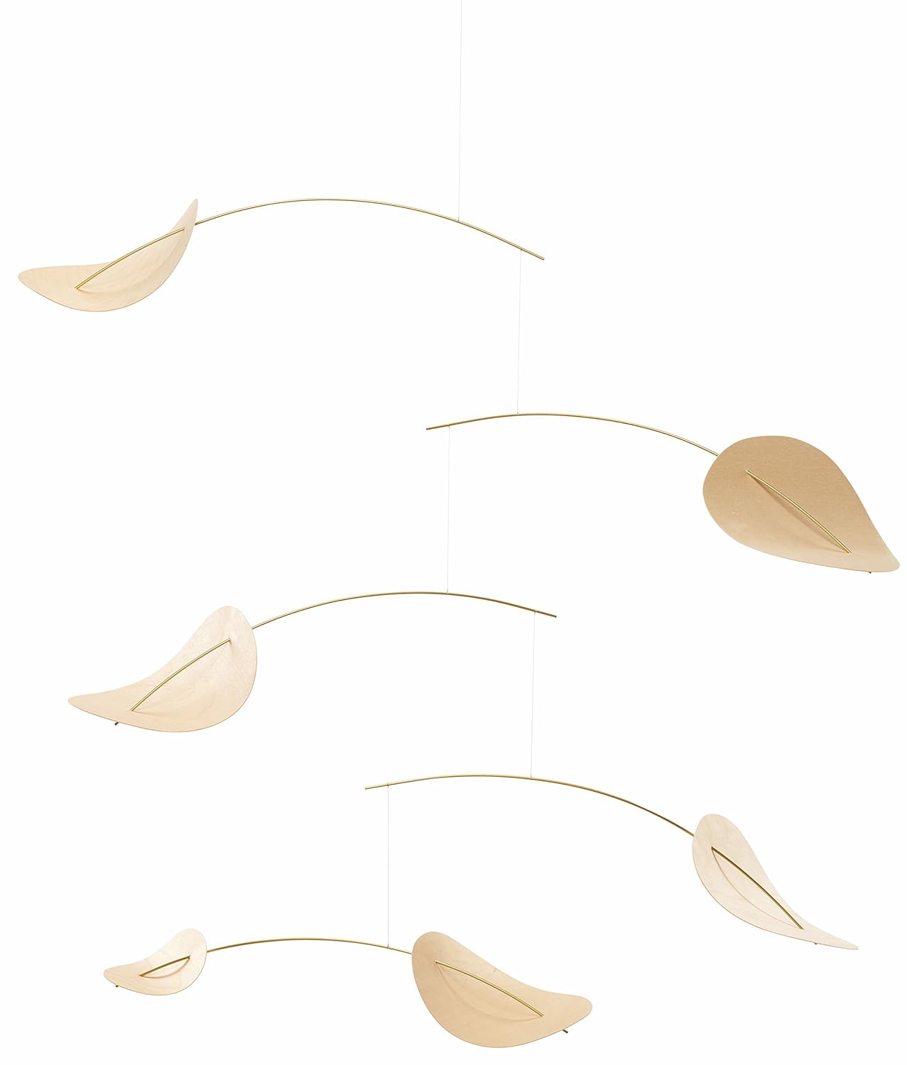 Drifting Clouds Hanging Mobile - 39 Inches - Handmade in Denmark