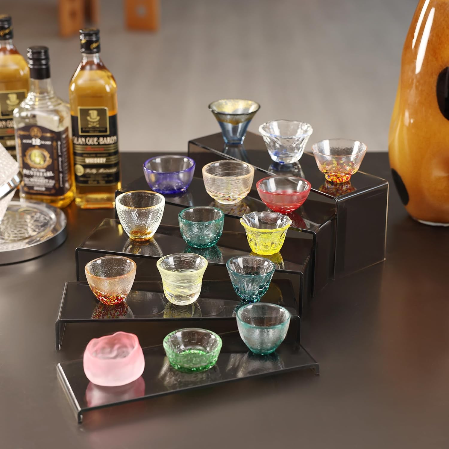 Goabroa 10 Pcs 12 Inch Acrylic Display Risers