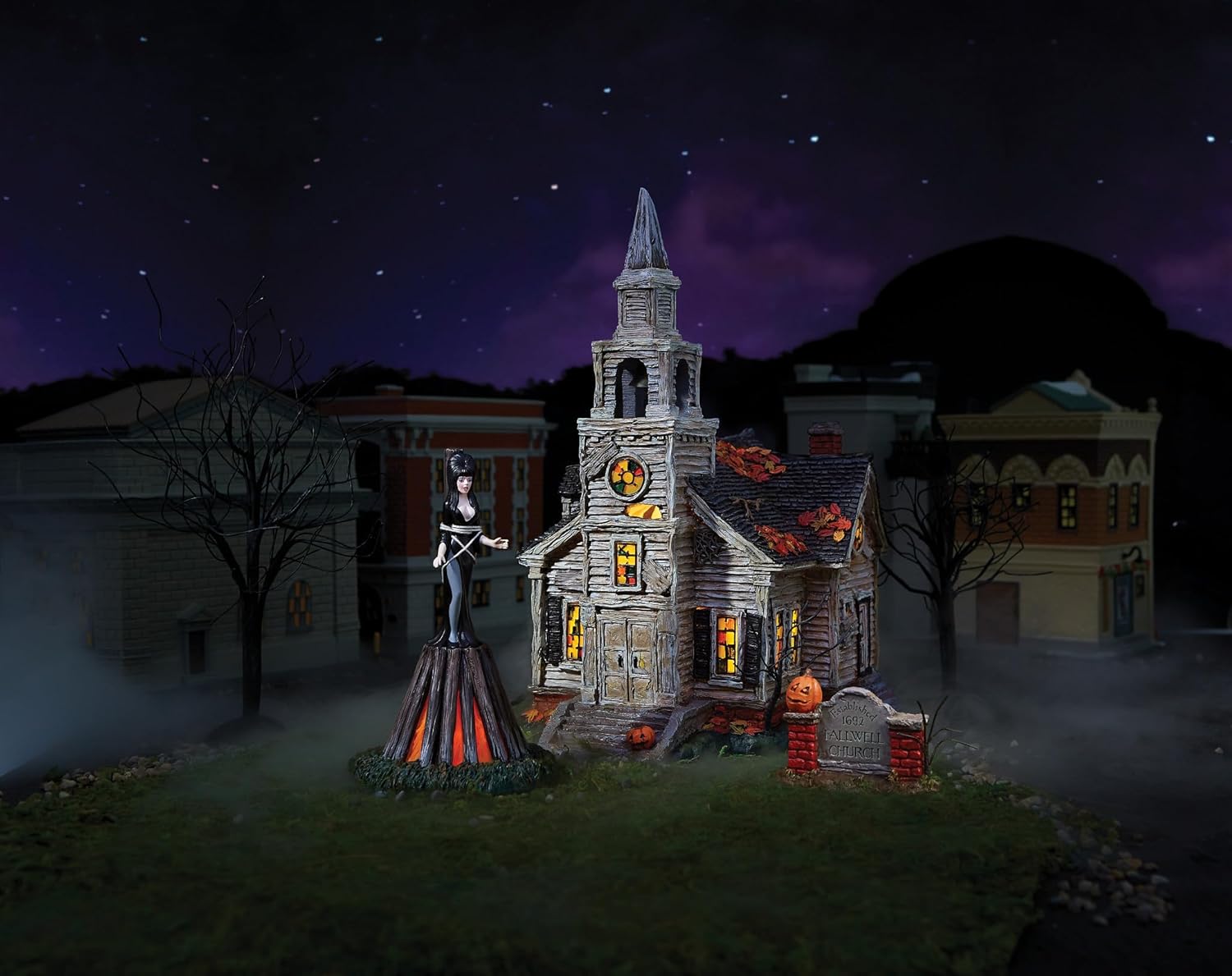 Department 56 Elvira Mistress of the Dark Lit Figurine