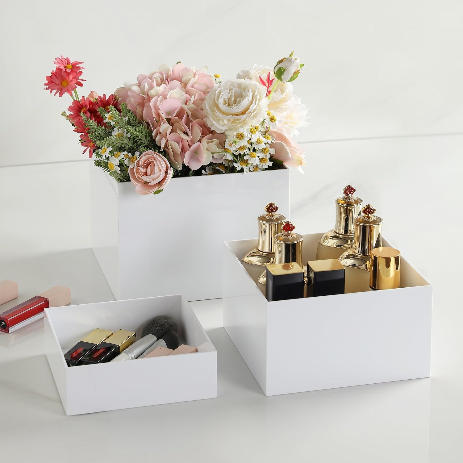 Acrylic Cube Buffet Riser for Events and Displays