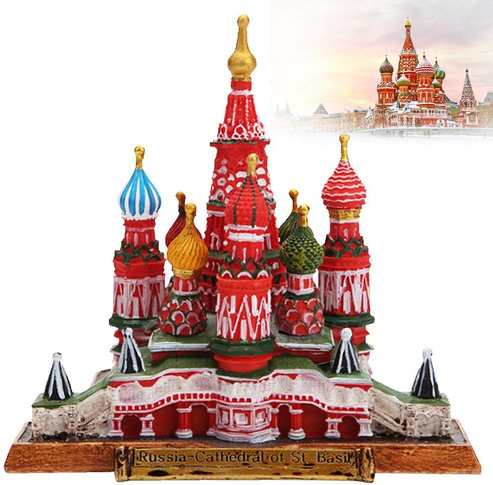 Saint Basils Cathedral Resin Statue Home Decor Collectible