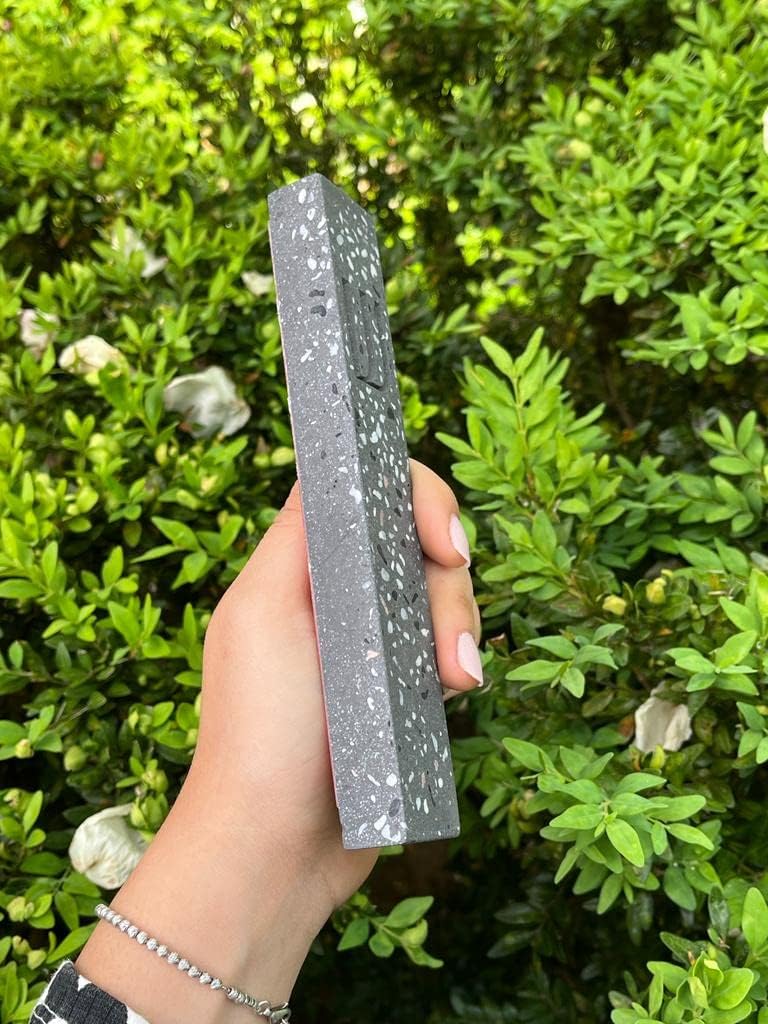 AS Modern Stone Mezuzah Case - Scroll Protection Decor