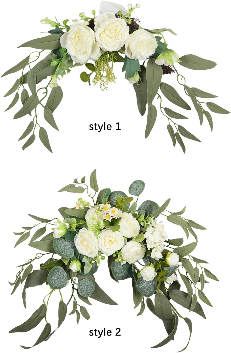 Artificial Wedding Arch Flowers with Peony and Hydrangea
