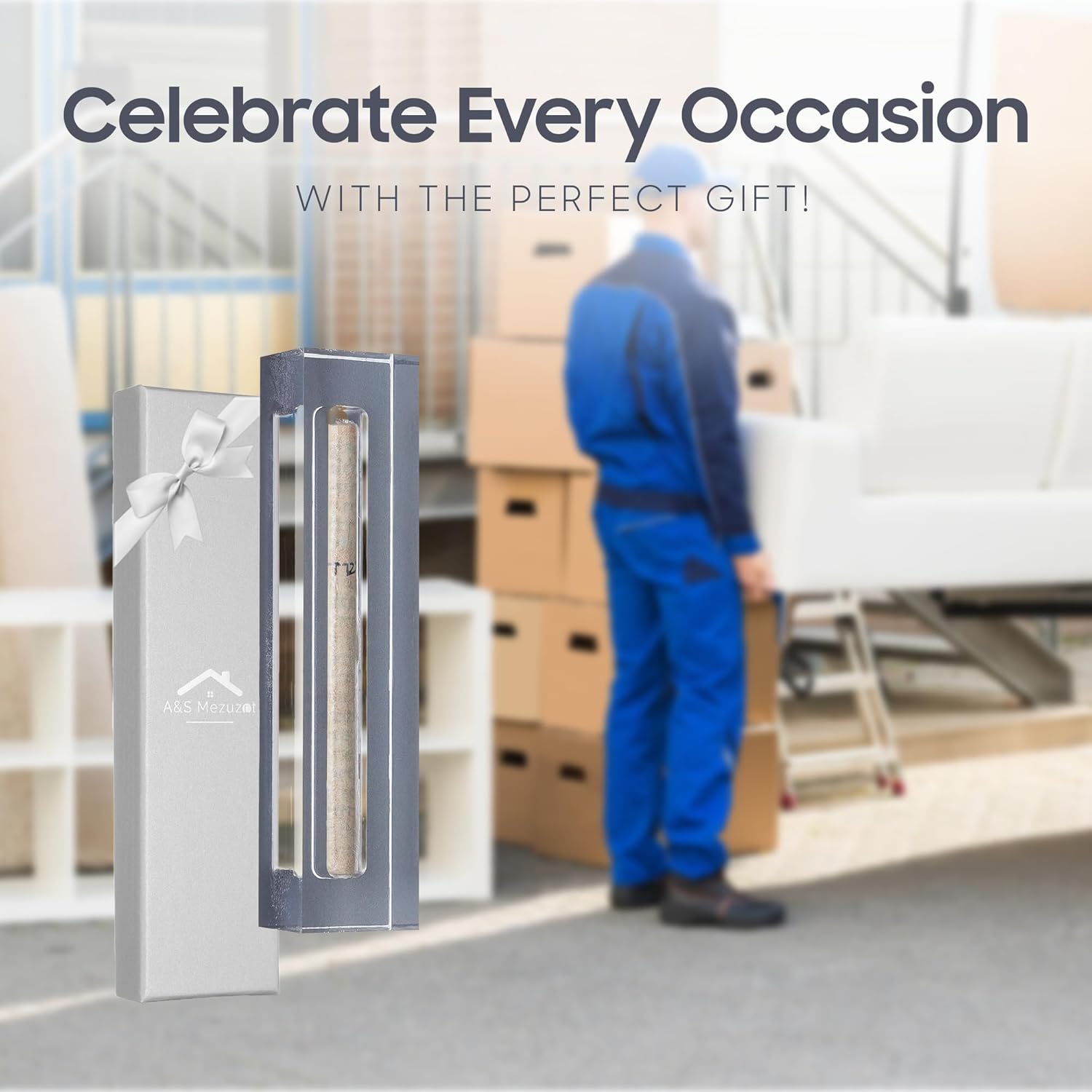 AS Mezuzah Case For Door In Acrylic Design