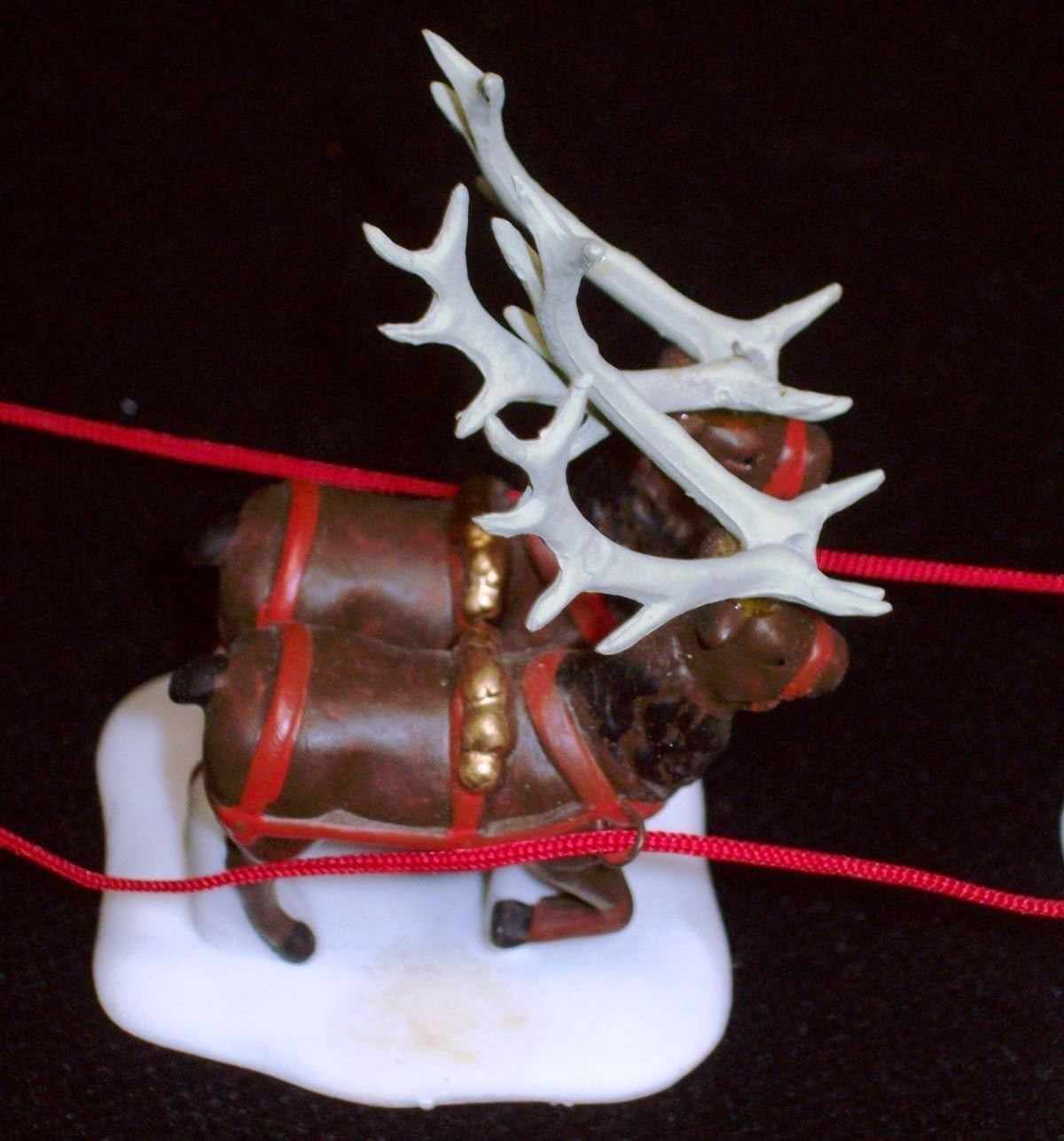 Department 56 North Pole Sleigh with 8 Reindeer