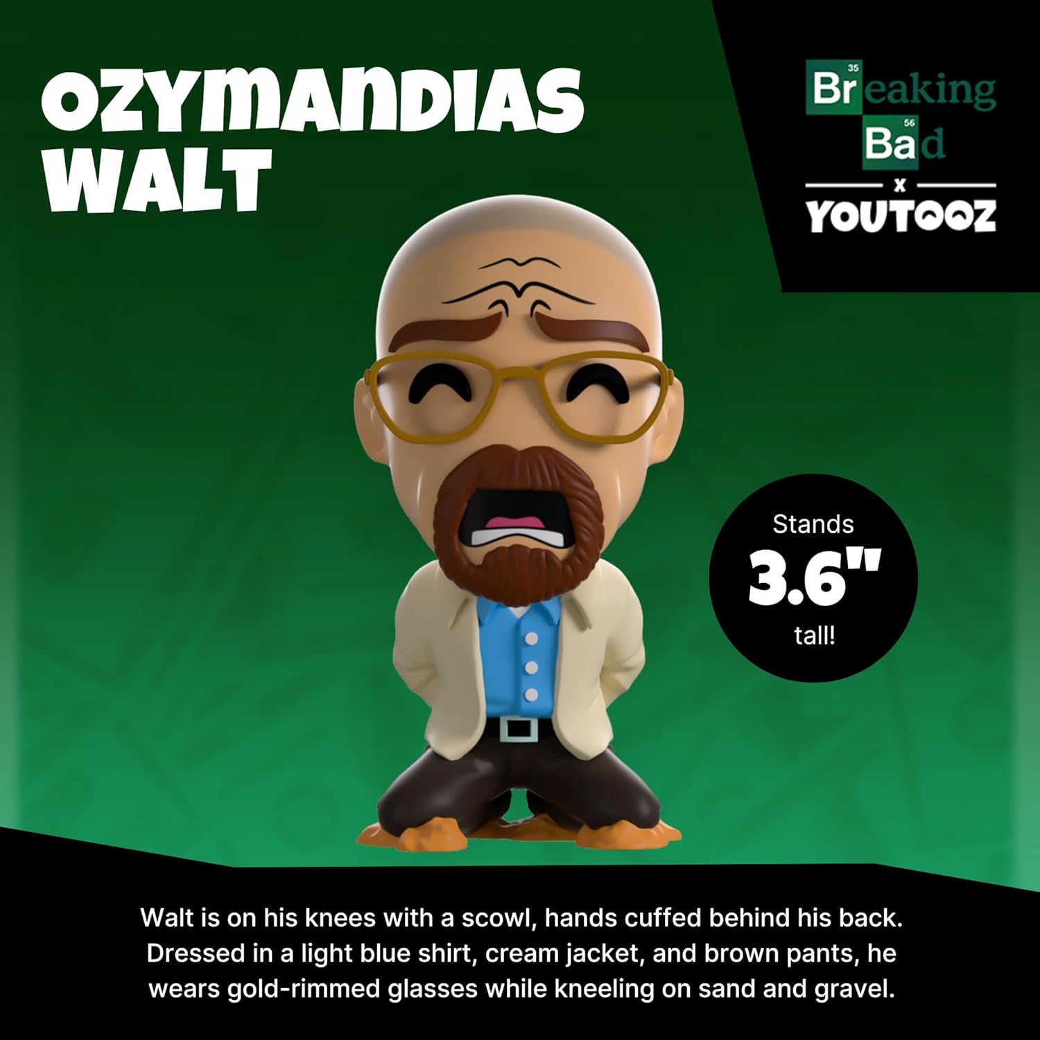 Youtooz Ozymandias Walt Vinyl Figure 36 Inch Collectible Breaking Bad Figure