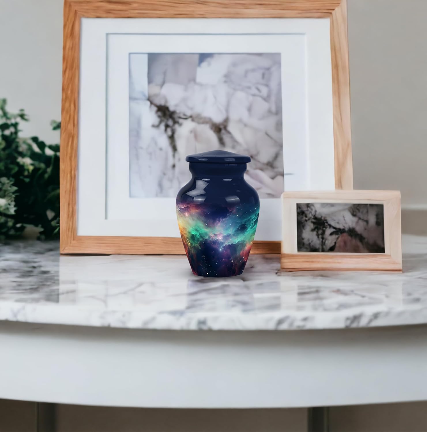 Galaxy Urns for Ashes - 3 Inch Metal Keepsake Urn