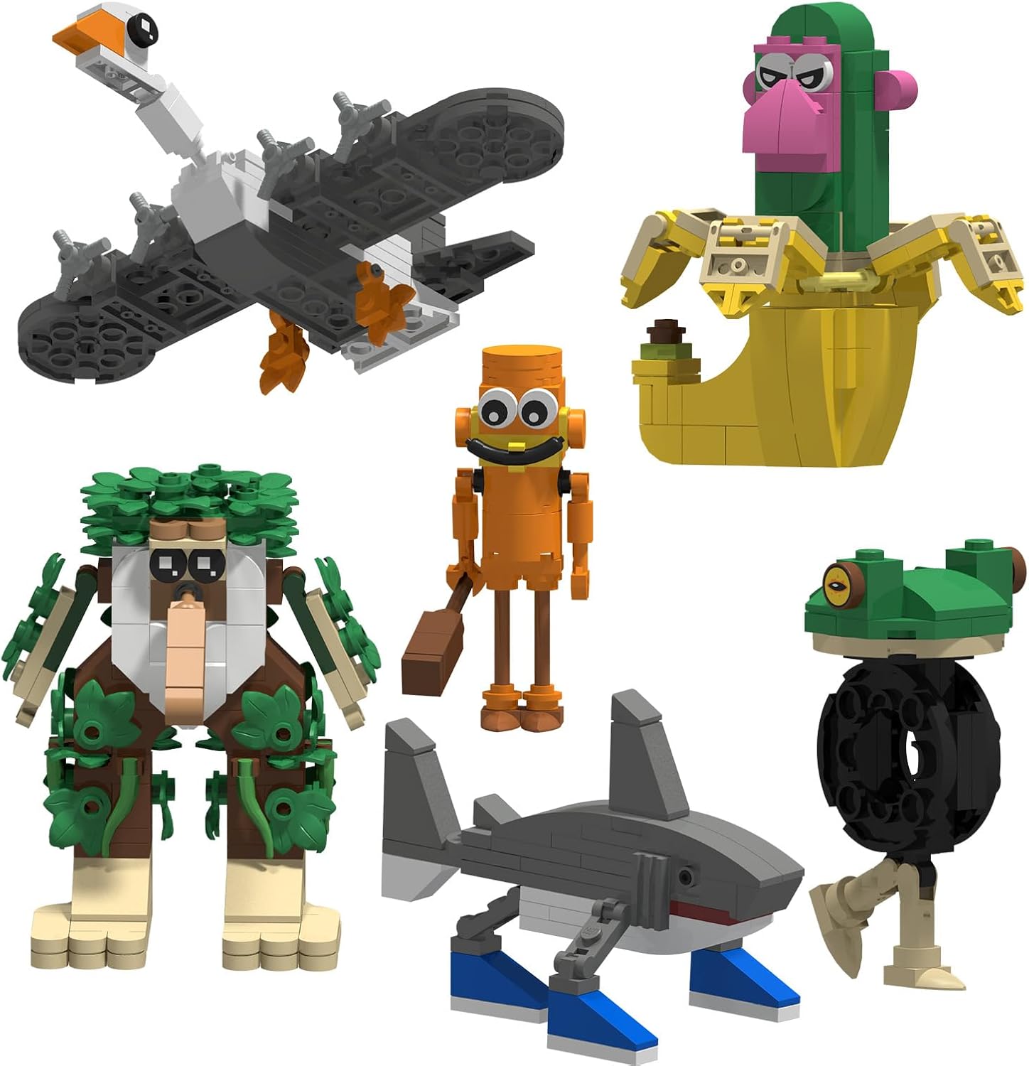 Tralalero Tralala Building Blocks Set of 6