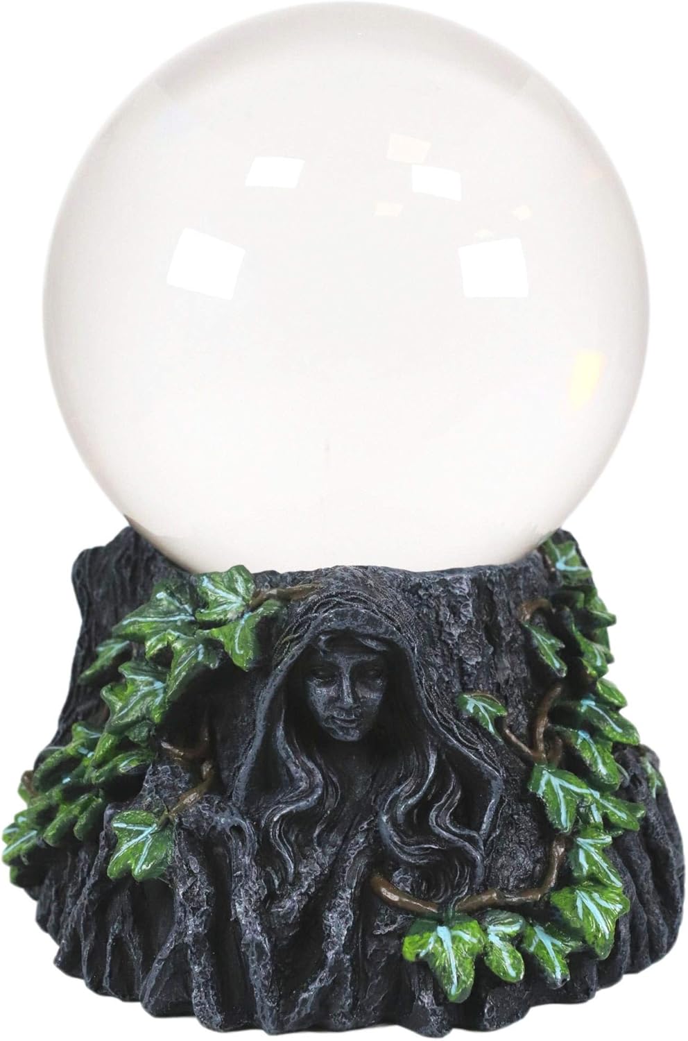 Ebros Celtic Sacred Moon Triple Goddess Gazing Ball Decor