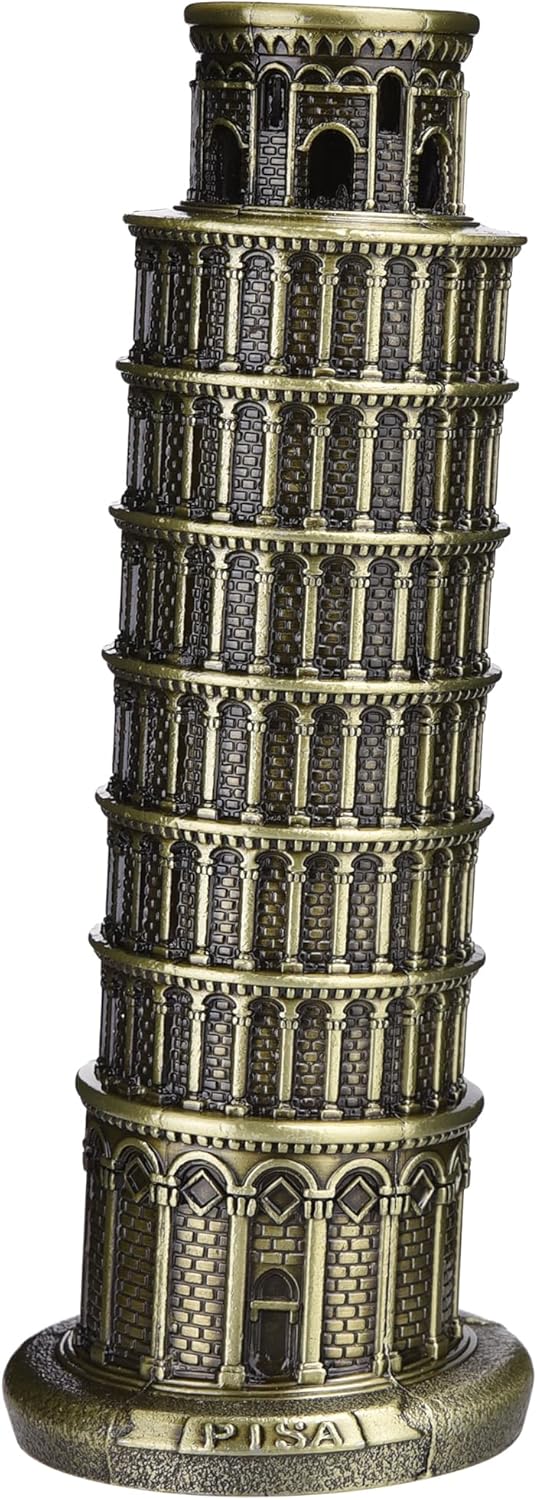 Cutbar 6 Inch Leaning Tower of Pisa Statue
