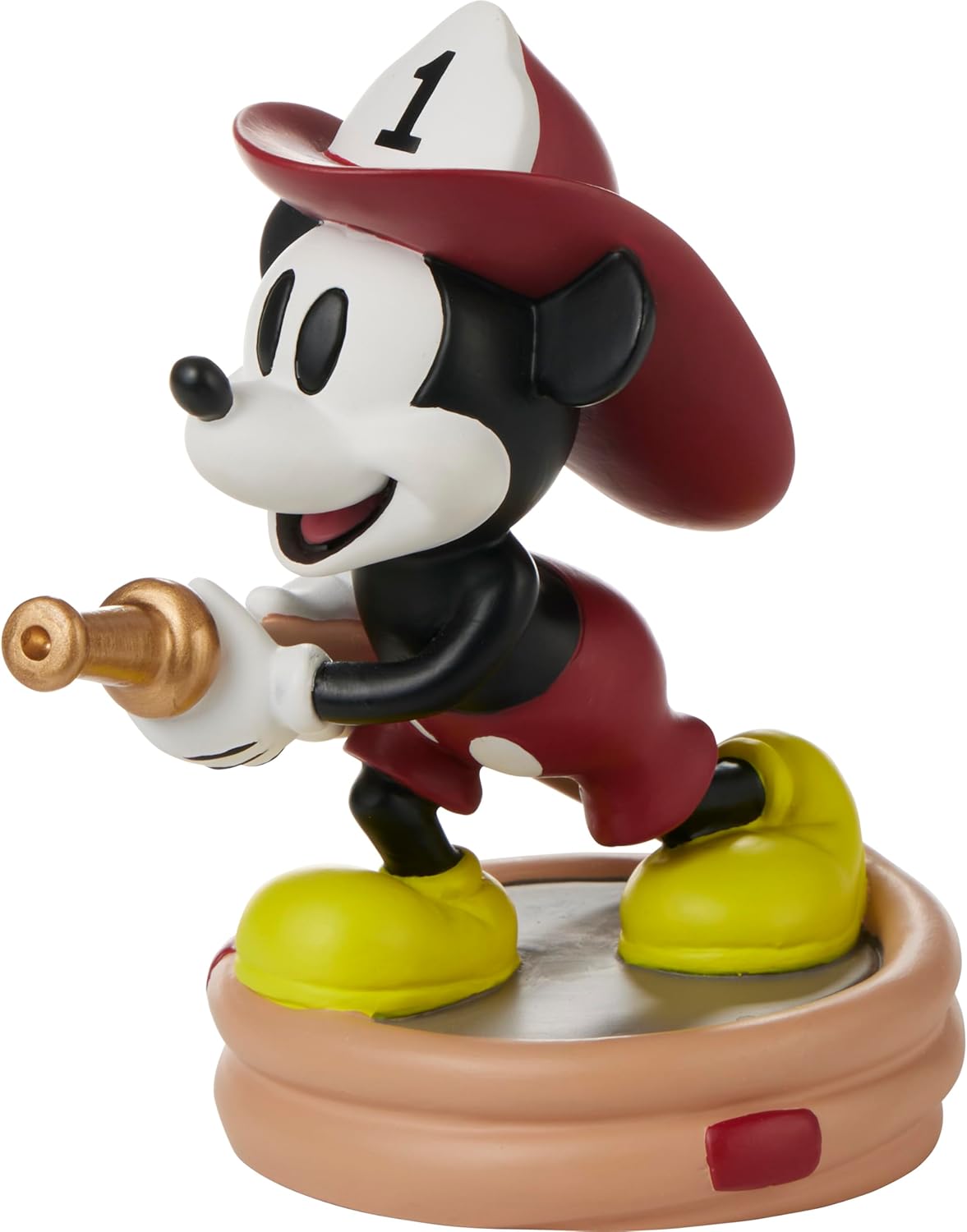 Precious Moments Disney Mickey Mouse Resin Figurine Fire Brigade