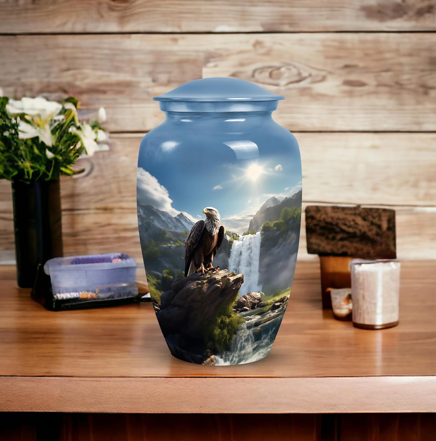 Eagle Cremation Urns for Adult Ashes - Decorative and Durable