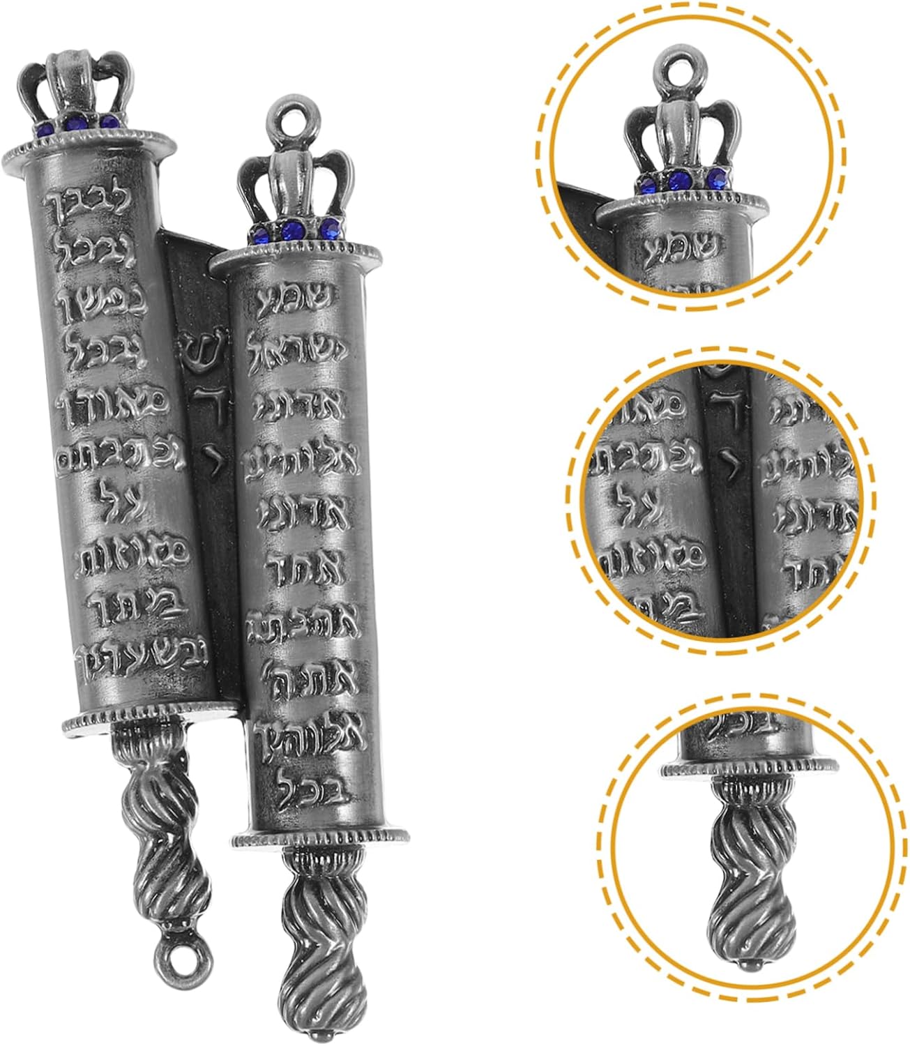 ERINGOGO Metal Mezuzah Religious Decor Craft