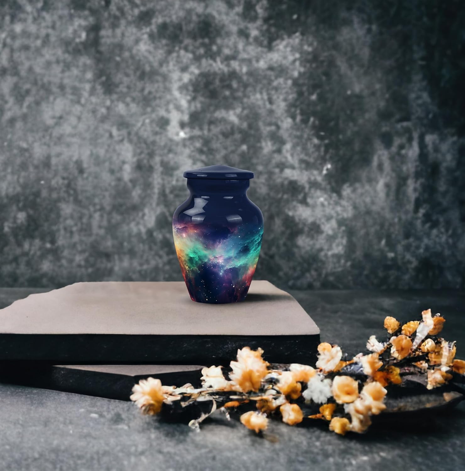Galaxy Urns for Ashes - 3 Inch Metal Keepsake Urn
