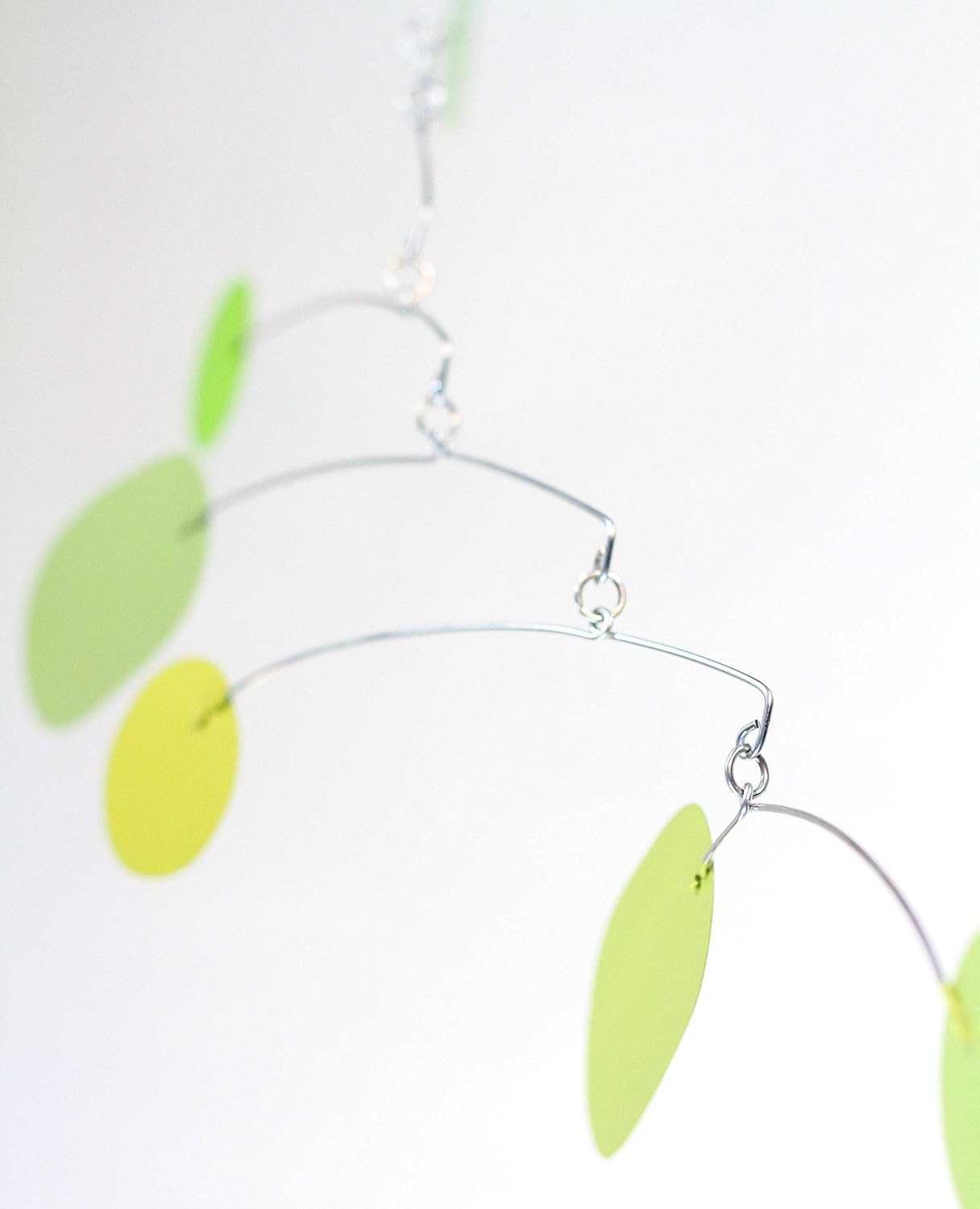 Handmade Evergreen Metal Mobile