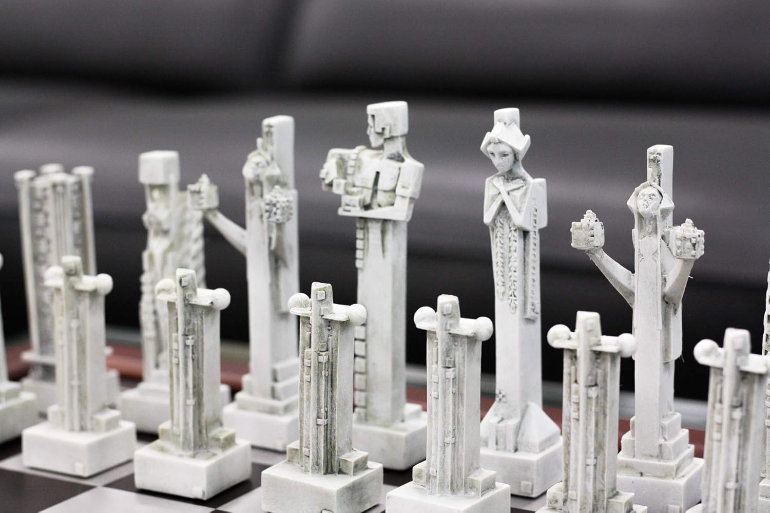 Ebros Gift Frank Lloyd Wright Sprites Chess Set