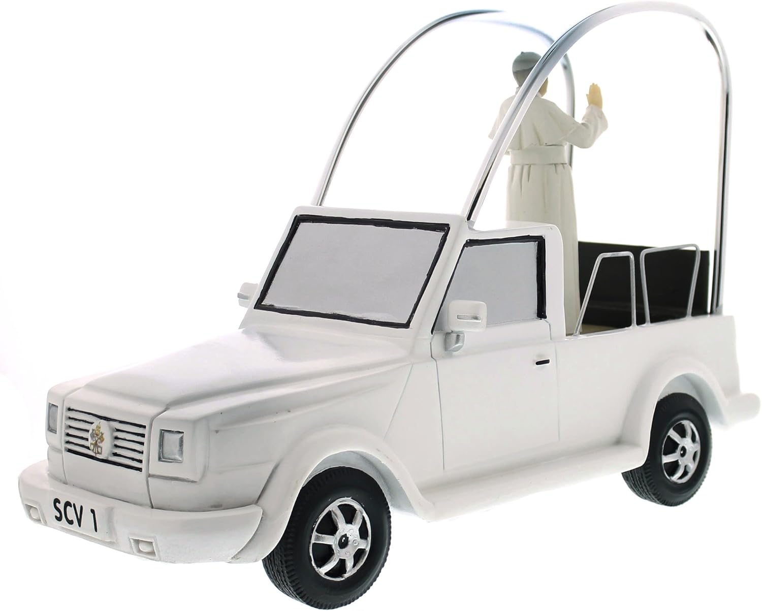 Roman Musical Popemobile with Rotating Pope
