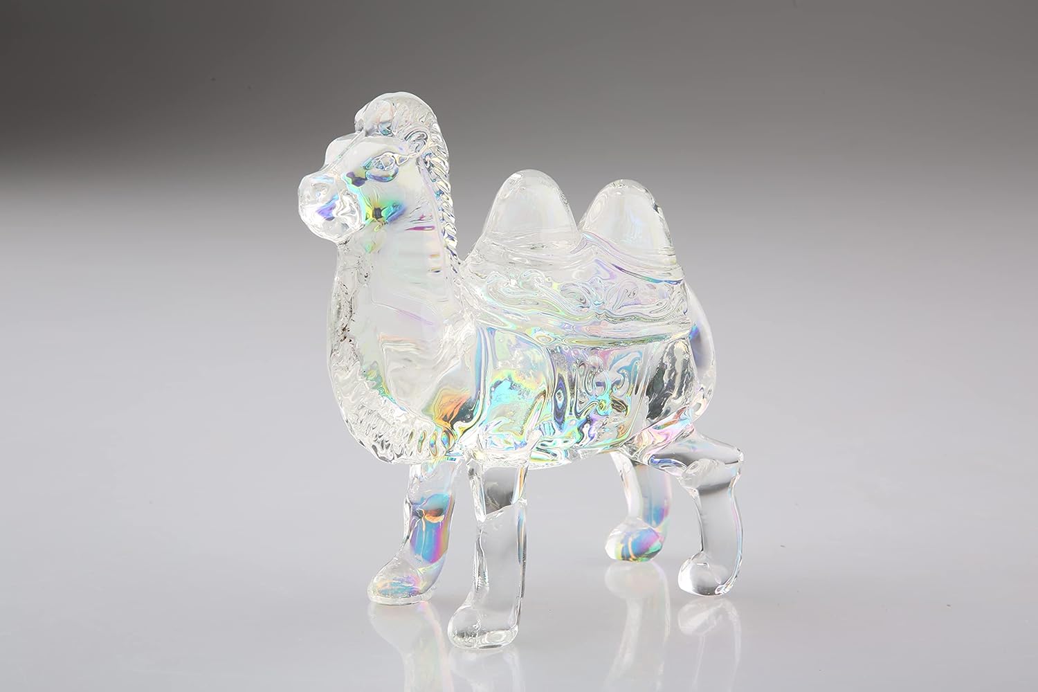 ZYEER Crystal Camel Figurine Decor Ornament