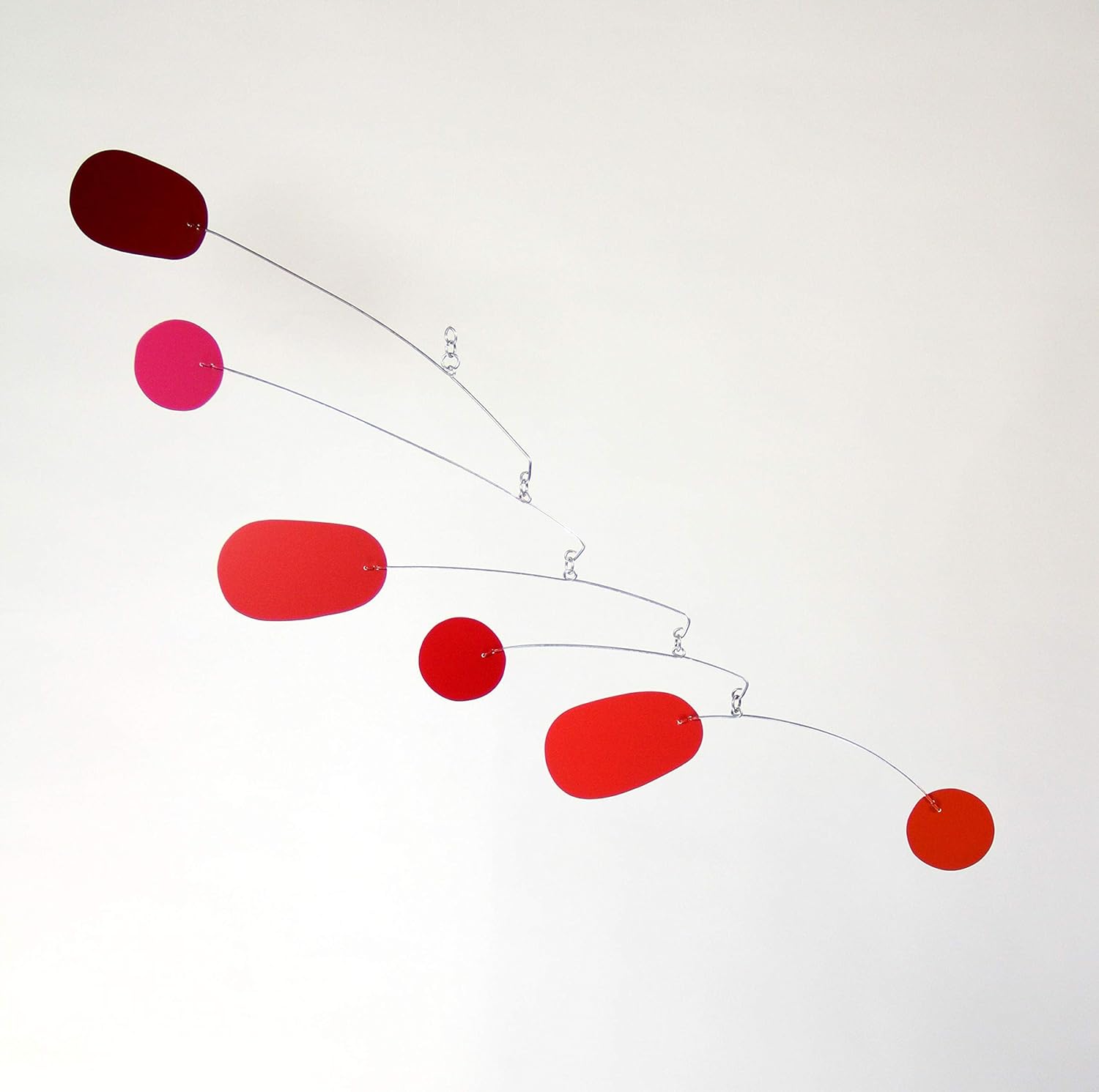 Phoenix Red Mobile Midcentury Modern Metal Mobile