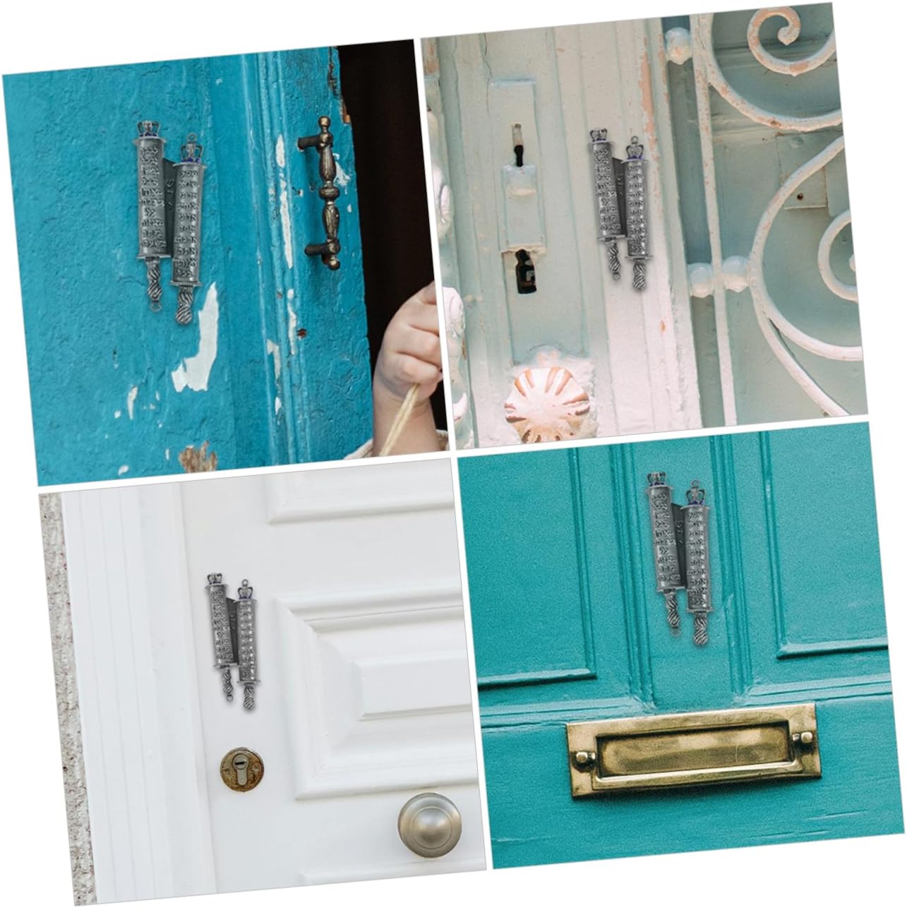 Religious Mezuzah Decor for Home and Kitchen