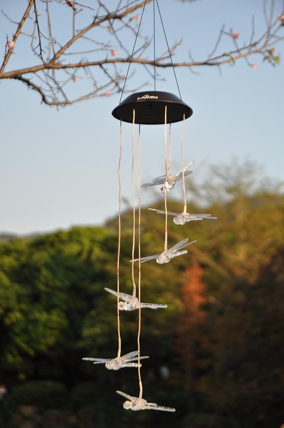 Color-Changing LED Solar Dragonfly Mobile 1