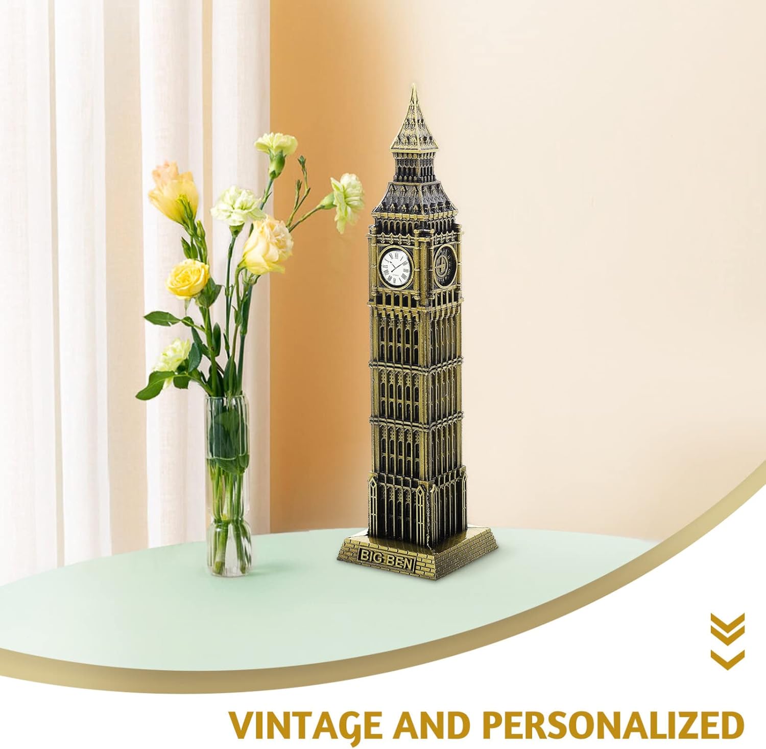 Zerodeko Big Ben Statue for Home Decoration