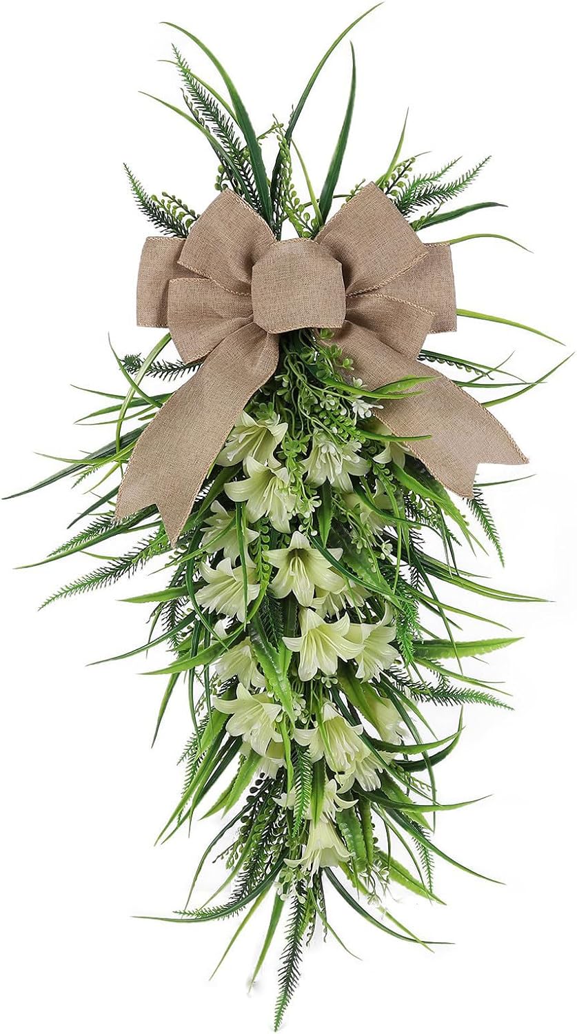 2362x1161 Inch Artificial Flower Swag Spring Wreath