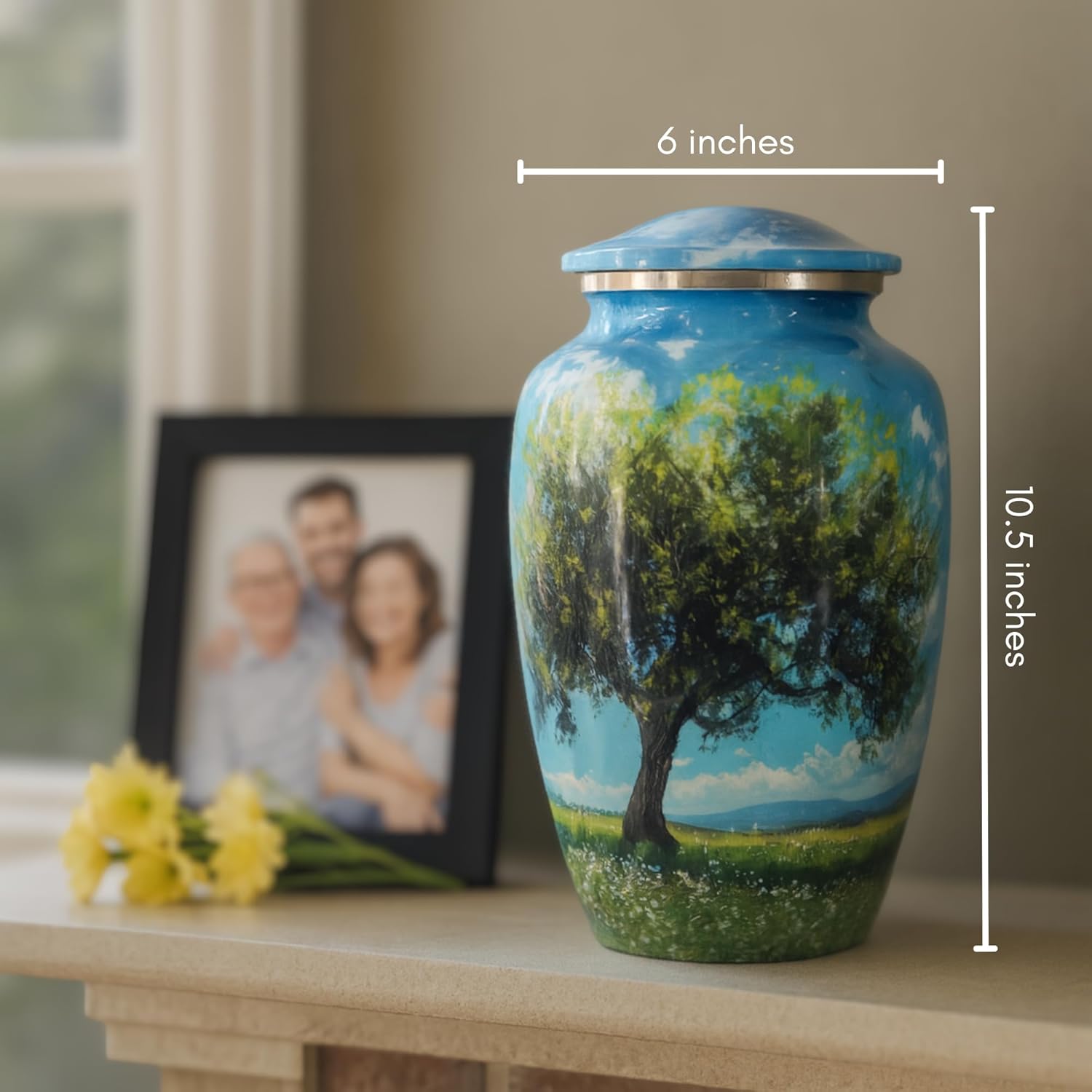 Forevermore Keepsakes Cremation Urn - Elegant Human Ashes Memorial