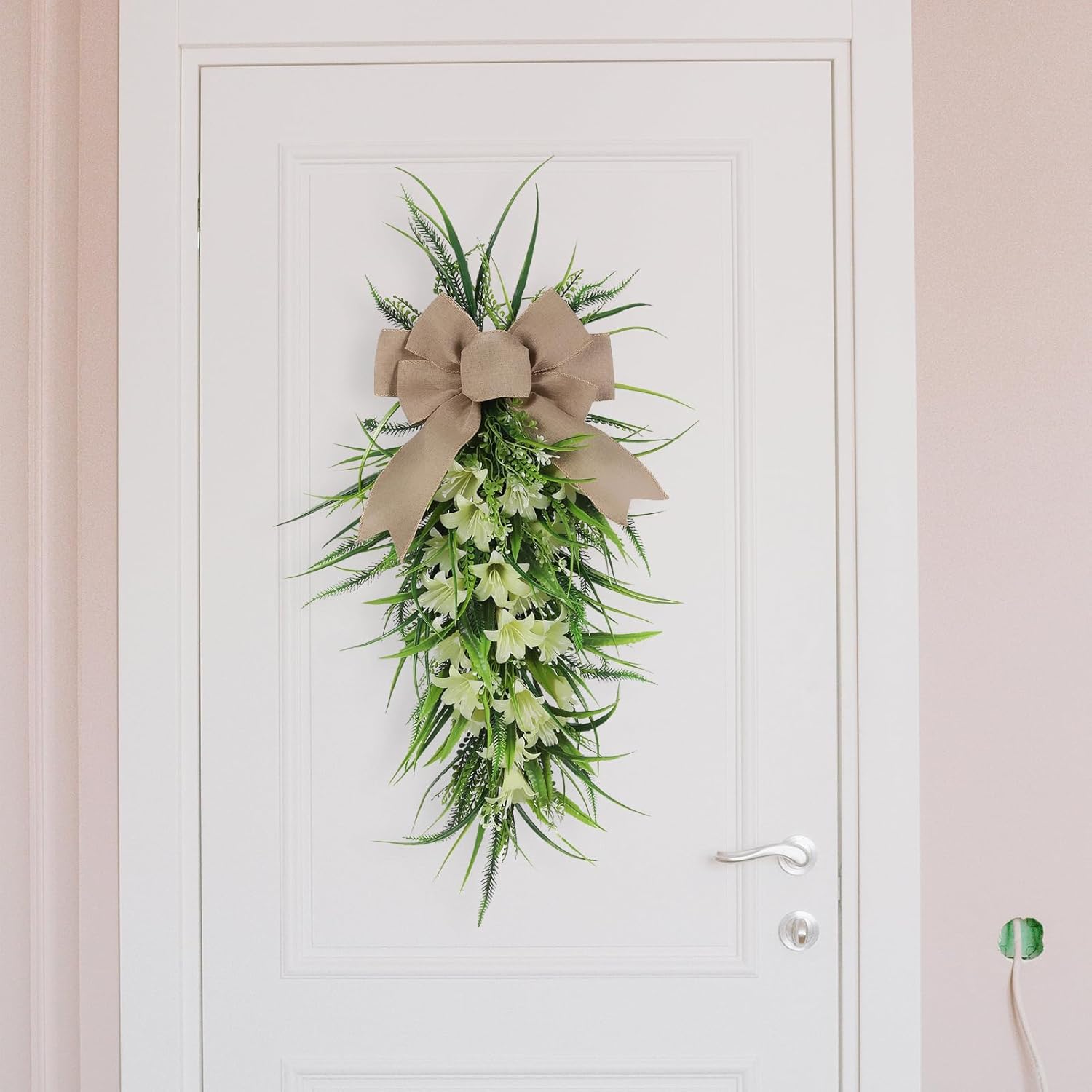 2362x1161 Inch Artificial Flower Swag Spring Wreath