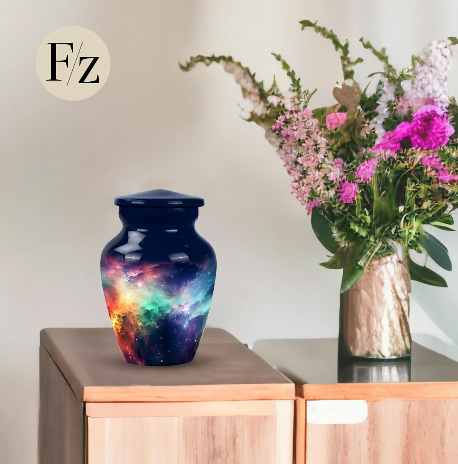 Galaxy Urns for Ashes - 3 Inch Metal Keepsake Urn