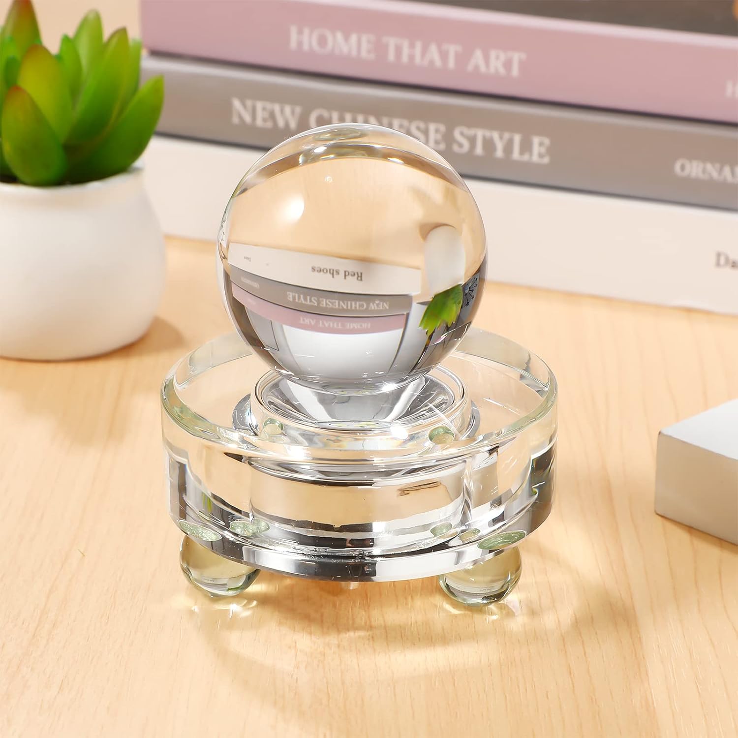 Uonlytech LED Display Base for Crystal Glass Art Decor