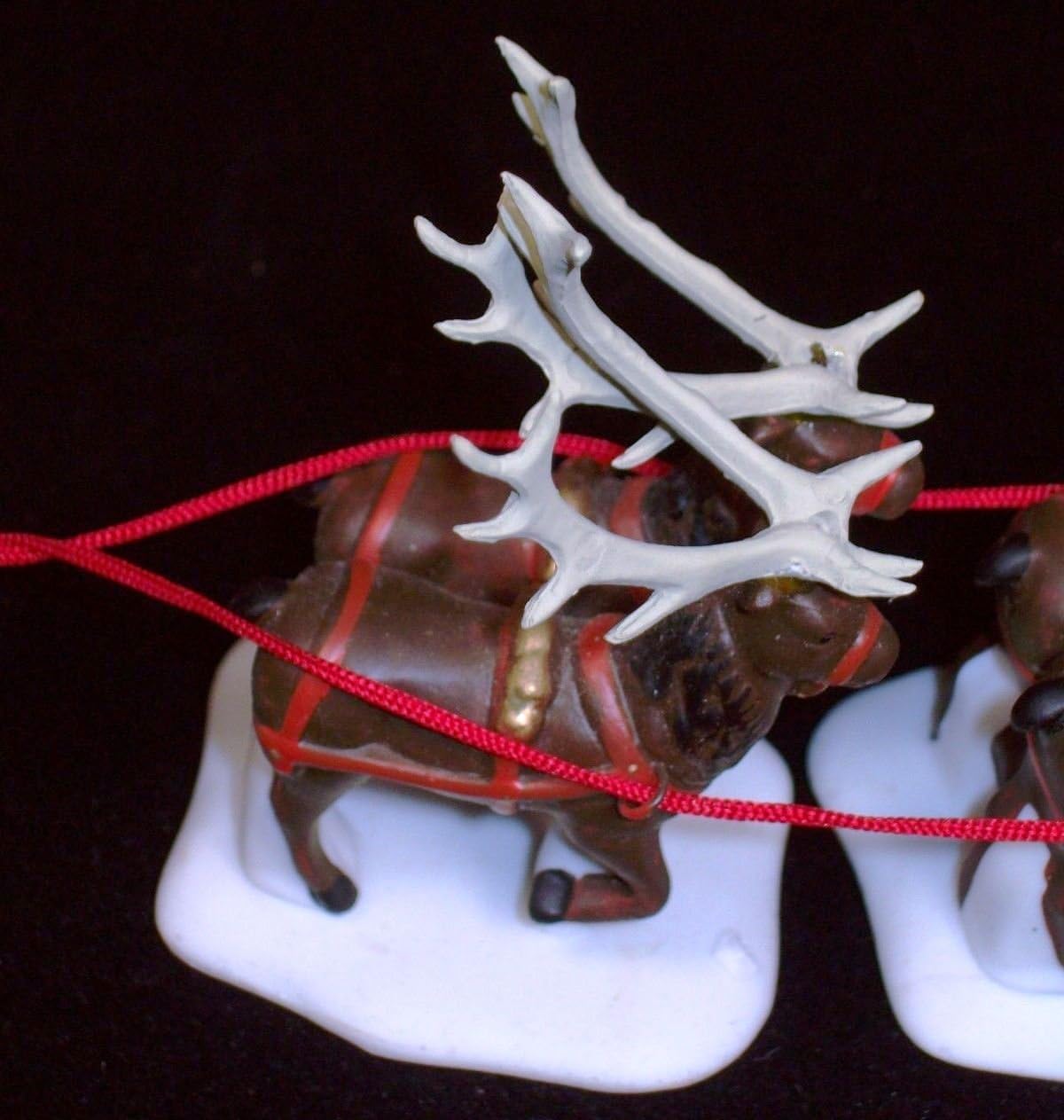Department 56 North Pole Sleigh with 8 Reindeer